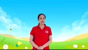 Trò chơi vận động với vòng và bóng - GV: Nguyễn Thu Ngân