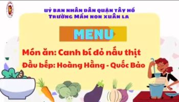Hướng dẫn chế biến món ăn: Canh bí đỏ nấu thịt