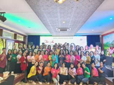 TRƯỜNG MẦM NON XUÂN LA TỔ CHỨC GẶP MẶT, TRI ÂN NHÀ GIÁO HUỲNH MINH HƯƠNG – NGƯỜI HIỆU TRƯỞNG DÀNH TRỌN TÂM HUYẾT CHO SỰ NGHIỆP TRỒNG NGƯỜI