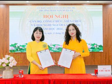 HỘI NGHỊ CÁN BỘ, VIÊN CHỨC,CÔNG CHỨC VÀ HỘI NGHỊ NGƯỜI LAO ĐỘNG NĂM HỌC 2024- 2025